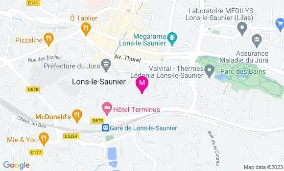 Localisation Mtre Rault Pascal