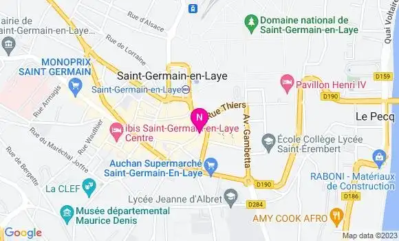 Localisation Mtre Sanséau Pascale