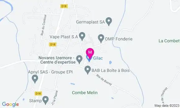 Localisation Mtre Baud Bénédicte