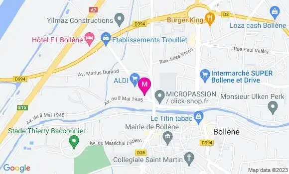 Localisation Mtre Dayre Pascal