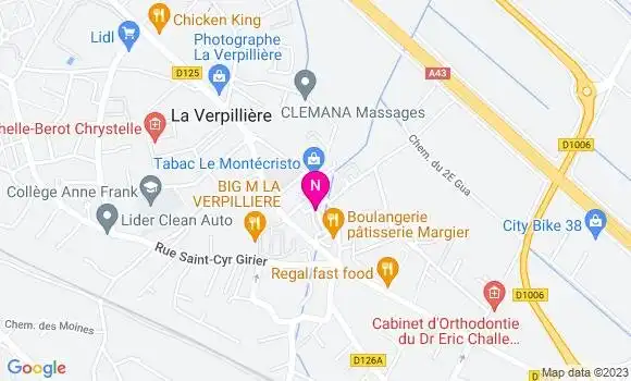 Localisation Mtre Manches Mathieu