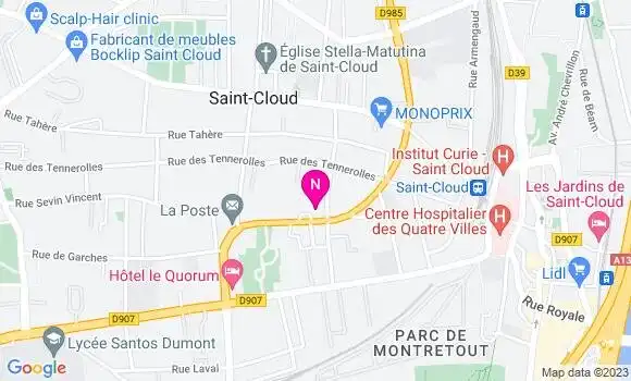 Localisation Mtre Bekic Pascale