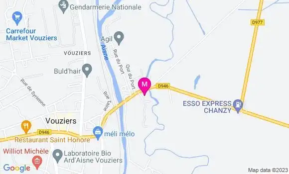 Localisation Mtre Galli Ricour Isabelle