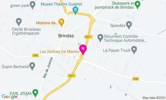 Localisation Mtre Hacquard Martin