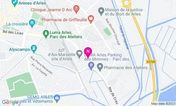 Localisation Mtre Roques Audrey
