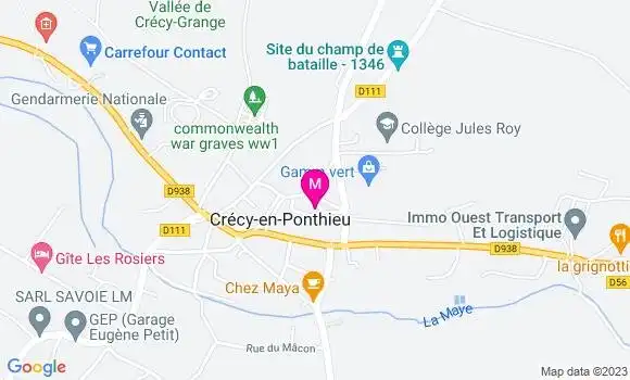 Localisation Mtre Verdier Marie