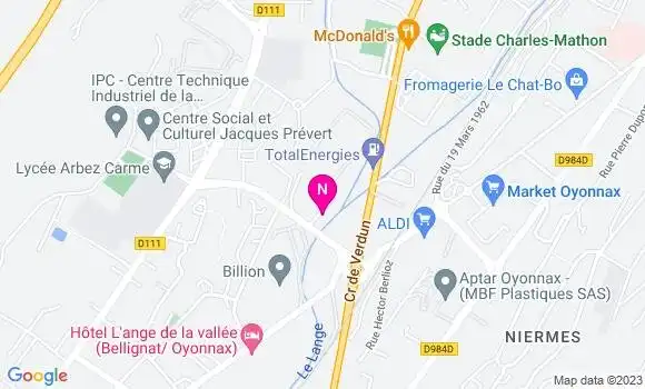 Localisation Mtre Coiffard Didier