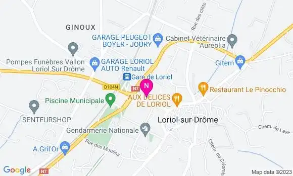 Localisation Mtre Degrendel Benjamin