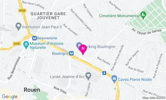 Localisation Mtre Lorda Emmanuel