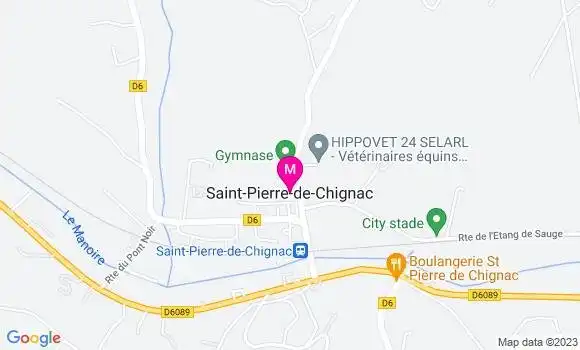 Localisation Mtre Ciron Bertrand