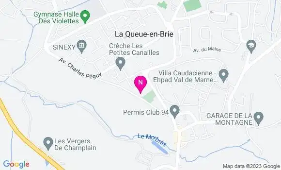 Localisation Mtre Audas Bénédicte