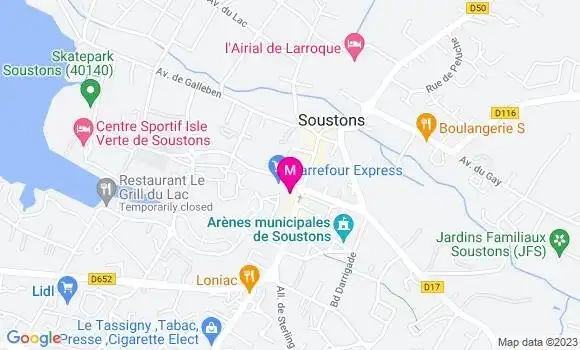 Localisation Mtre Darmaillacq Olivier