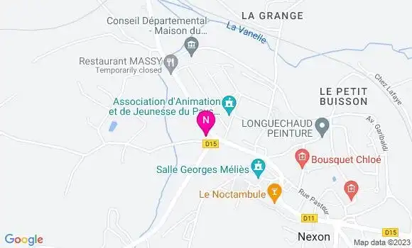 Localisation Mtre Buisson Exbrayat Catherine