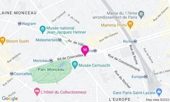 Localisation Mtre Regnier Judith