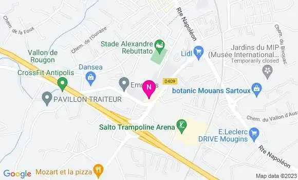 Localisation Mtre Margolis Sandra