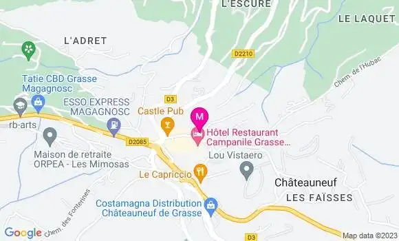 Localisation Mtre Patoureaux Fanny