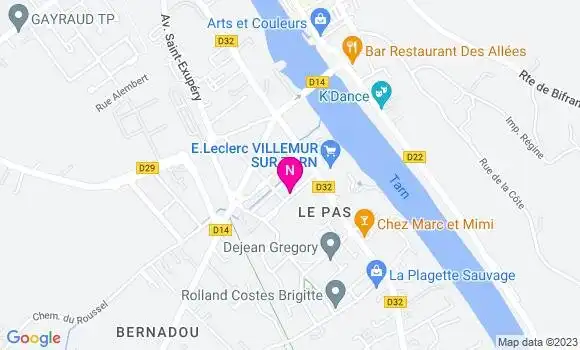 Localisation Mtre Burgard Patrick