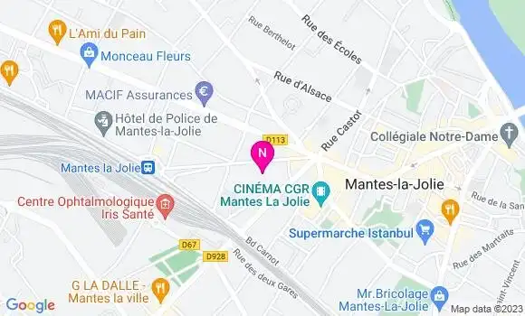 Localisation Mtre Calle Virginie