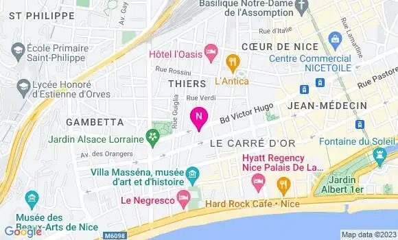 Localisation Mtre Ruiz Henriette
