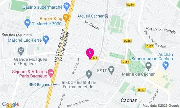 Localisation Mtre Rabinowicz Julien