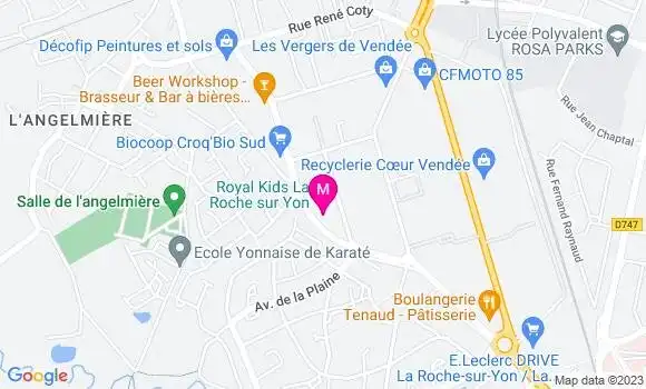 Localisation Mtre Fournier Romain