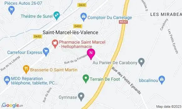 Localisation Mtre Autones Guillaume