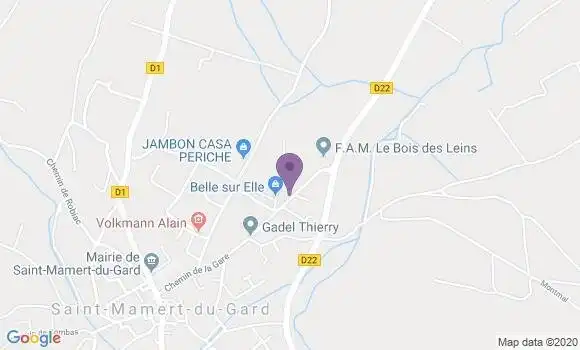 Localisation Mtre Gadel Thierry