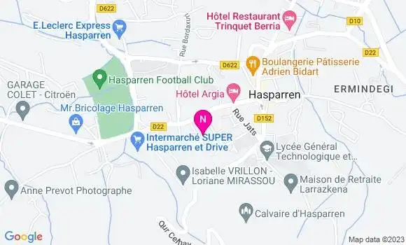 Localisation Mtre Gomez Franck