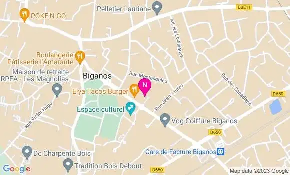 Localisation Mtre Daguin Julien