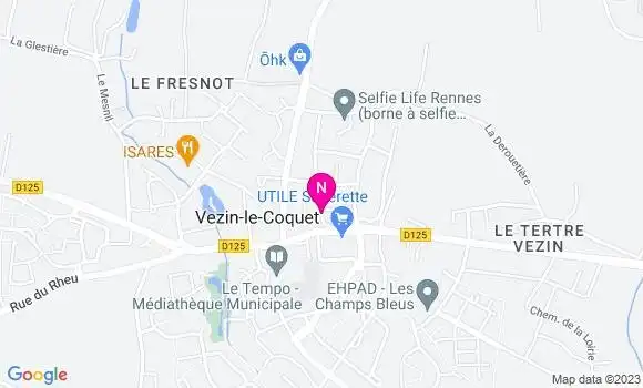 Localisation Mtre Savey Marc