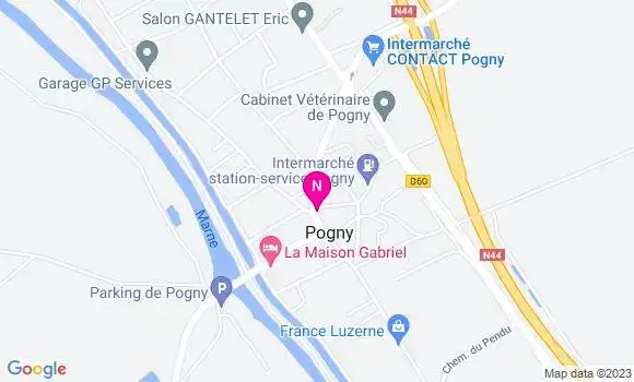 Localisation Mtre Moret Carole