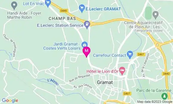 Localisation Mtre Brugeille Denis