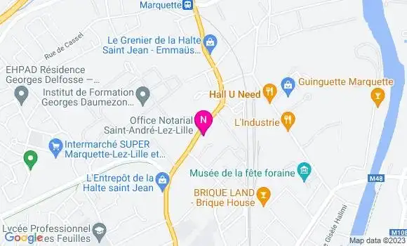 Localisation Mtre Courchelle Emmanuelle