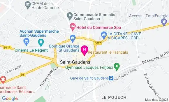 Localisation Mtre Besancenot Gérald