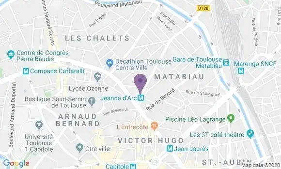 Localisation Mtre Veyres François
