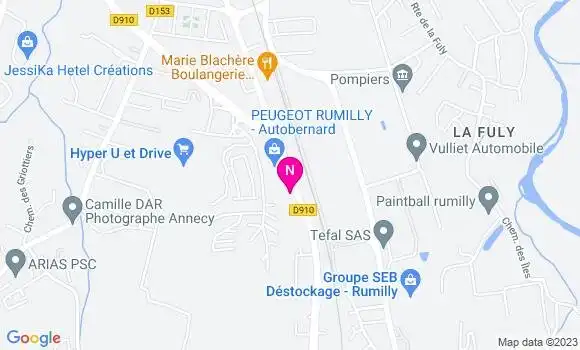 Localisation Mtre Jallon Emilie