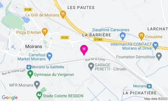 Localisation Mtre Guillaumot Aurélie