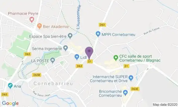 Localisation Mtre Vienne Boris