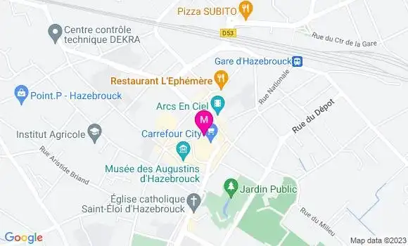 Localisation Mtre Blonde Ignace