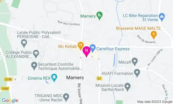 Localisation Mtre Ville Christophe