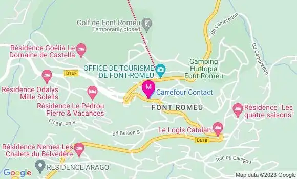 Localisation Mtre Clastrier Caroline