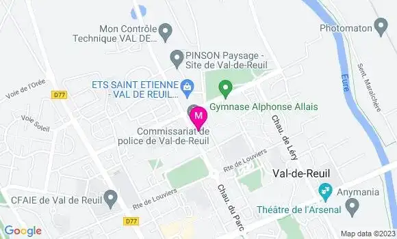 Localisation Mtre Bricnet Thomas