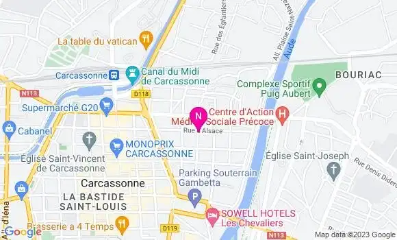 Localisation Mtre Gally Dariscon Marie Aude