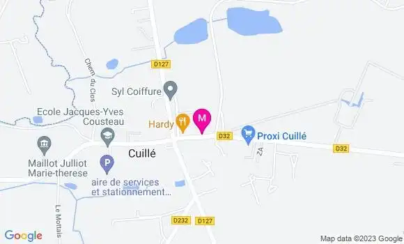 Localisation Mtre Sirot Göpel Clotilde
