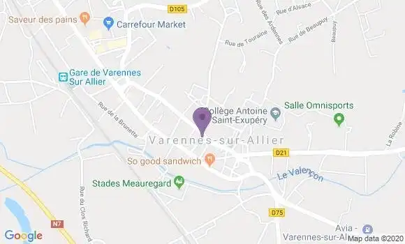Localisation Mtre Meyzen Mayeul