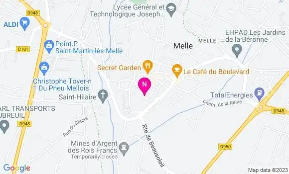 Localisation Mtre Couché Vincent