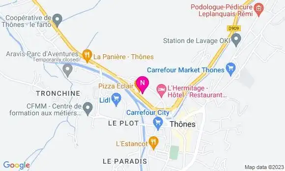 Localisation Mtre Deruaz Olivier
