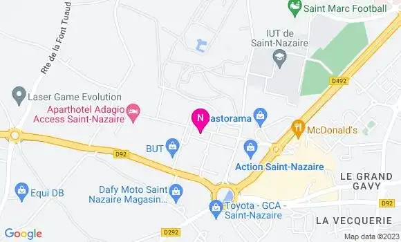 Localisation Mtre Pottier Clement Estelle