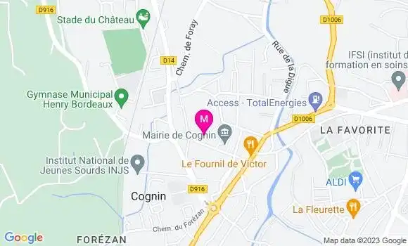 Localisation Mtre Charles Corinne