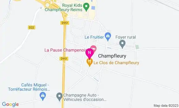 Localisation Mtre Audeval Thomas